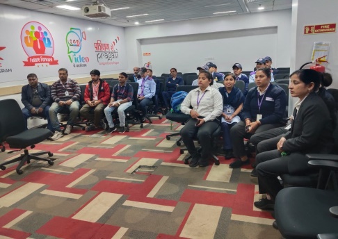 ईएसआईसी औषधालय सह शाखा कार्यालय भागलपुर,शाखा कार्यालय मुंगेर एवं दीघा द्वारा जागरूकता सत्र का आयोजन