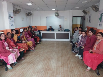 ईएसआईसी औषधालय सह शाखा कार्यालय डालमियानगर, मुजफ्फरपुर एवं बिहारशरीफ द्वारा किया गया जागरूकता सत्र का आयोजन