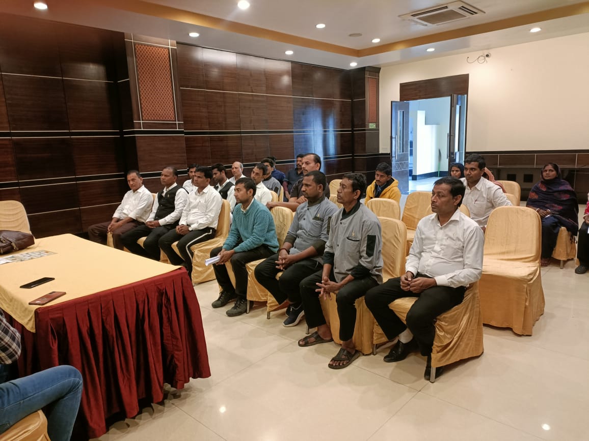 ईएसआईसी औषधालय सह शाखा कार्यालय बेगुसराय द्वारा किया गया जागरूकता सत्र का आयोजन