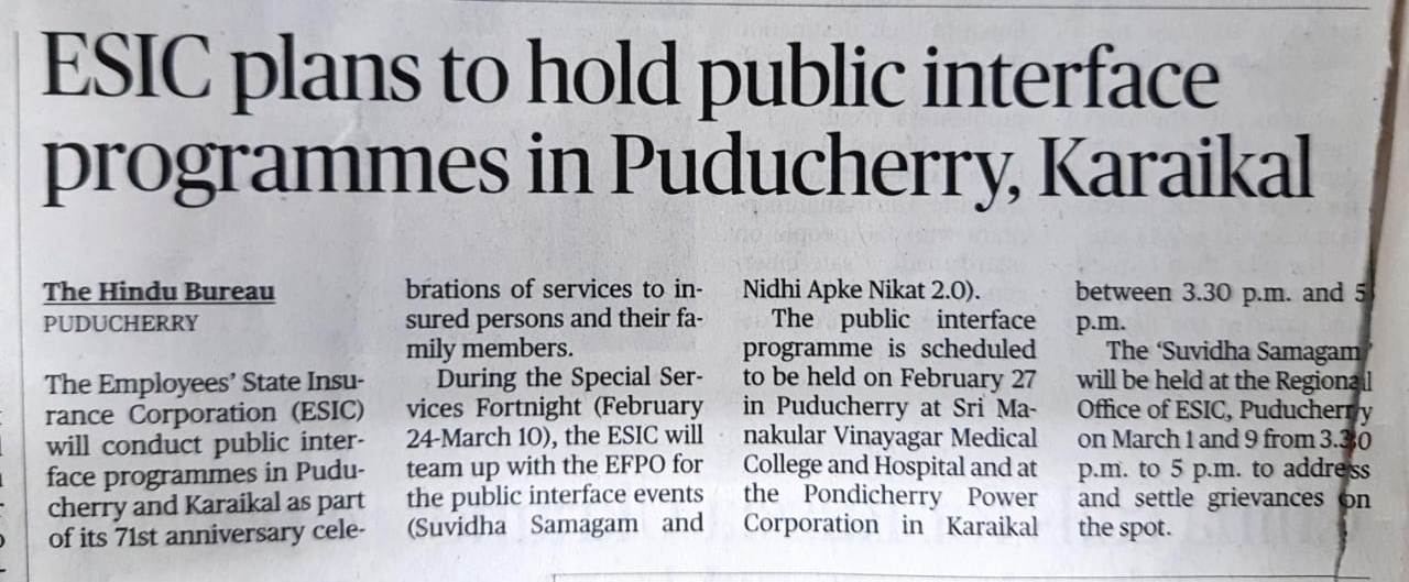 Activies carried out during the fortnight celebration from 24-03-2023 to 10-03-2023